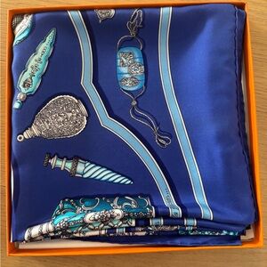 Hermes Silk Scarf